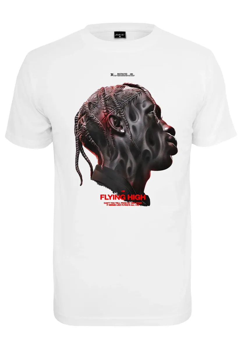 

Рубашка с короткими рукавами Upscale by Mister Tee "Upscale by Mister Tee Men's Flying High Oversize Tee", белый