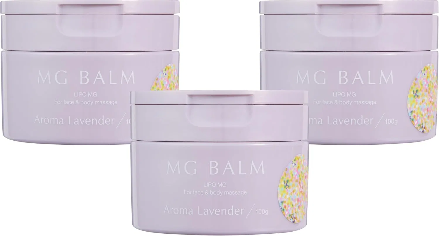 Бальзам для тела MG Balm с лавандой и магнием, 3 штуки, 100 г