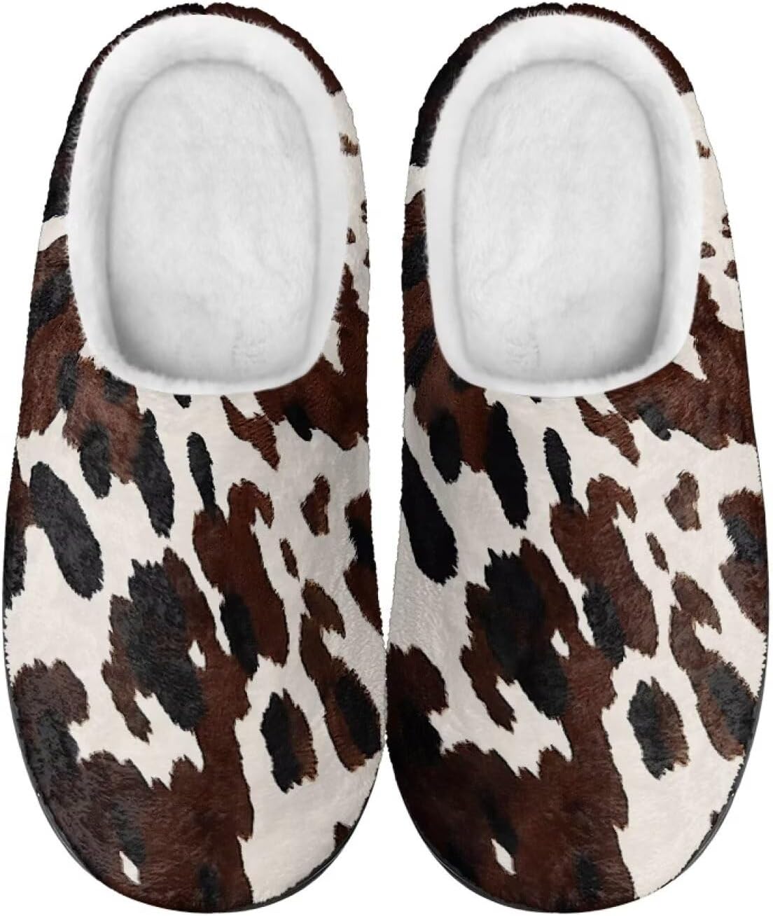 

Тапочки Mintulipy из хлопка, женские пушистые тапочки, домашняя обувь, для дома и улицы, размеры 34-50 (EUR), 3-15 (US) (женские), 8-15 (мужские) для женщин и мужчин, коричневый