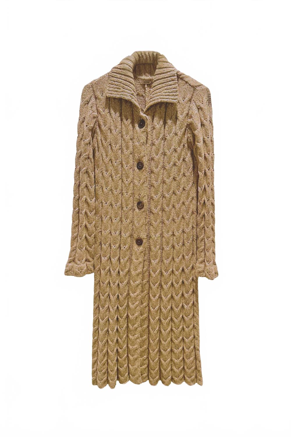 

Fringe Женский кардиган Steph макси-длины, цвет верблюжий