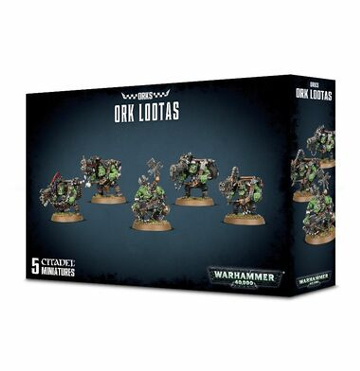 

Миниатюра Warhammer 40K: Orks - Ork Lootas