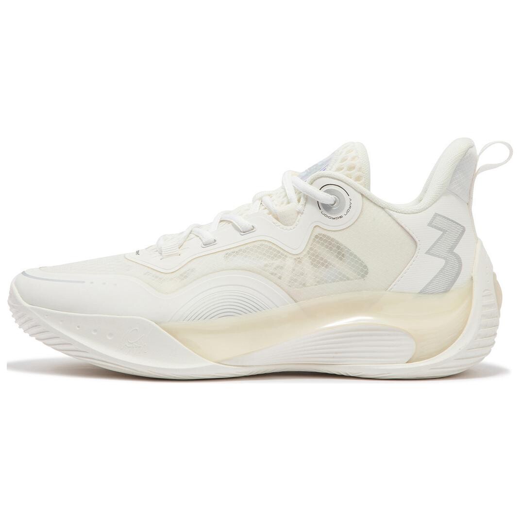 

Баскетбольные кроссовки AG Glitter Basketball Shoes Men Low-Top Feathers White/silvery-white 361°