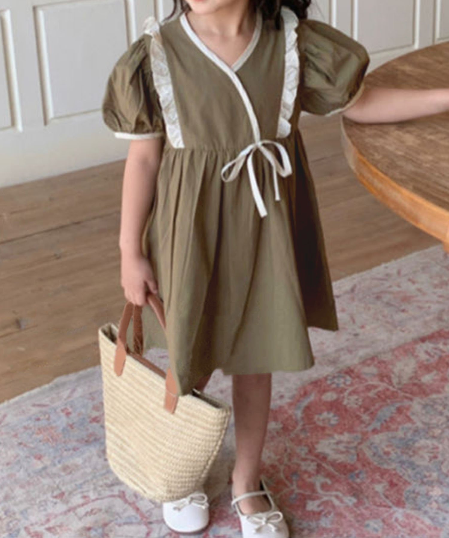 Детское платье Aimoha Kids, Khaki