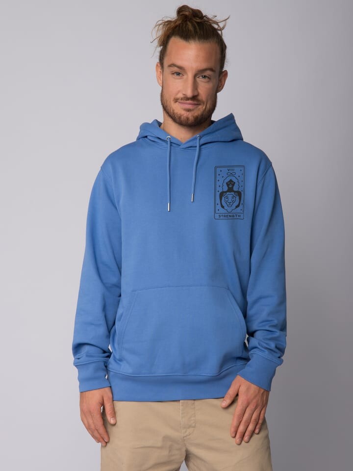

Толстовка wat Apparel Sweatshirt Tarot Strength, цвет Bright Blue