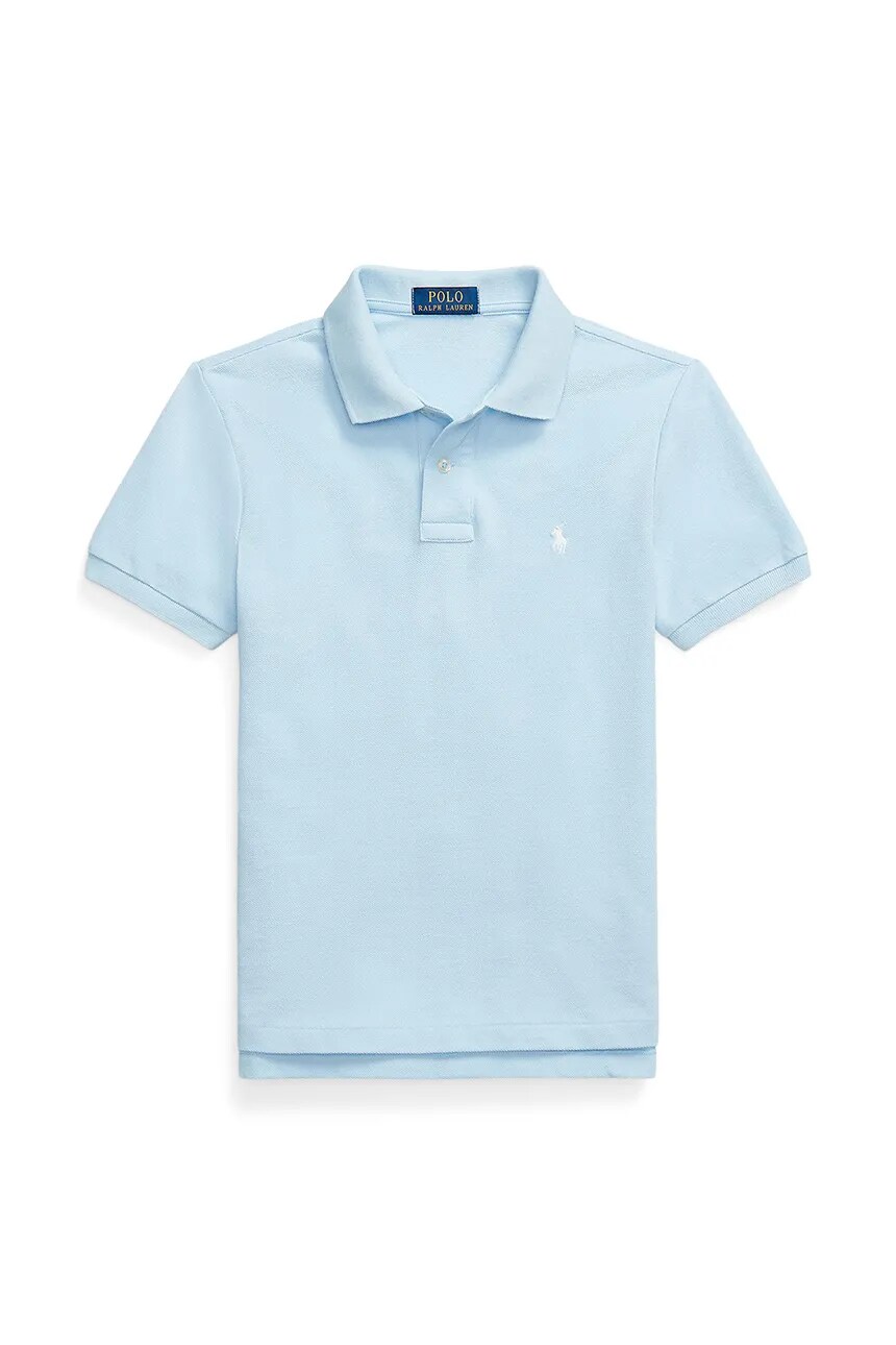 

Хлопковое поло для детей Polo Ralph Lauren, синий