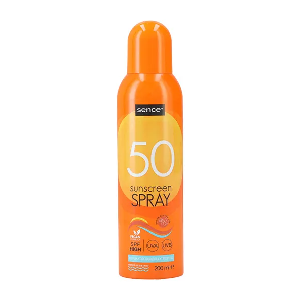 

Солнцезащитный туман Sunscreen Spray Spf50 Sence Beauty, 200 ml