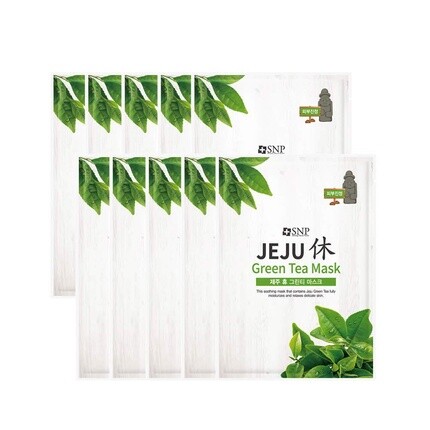

Маска с зеленым чаем SNP Shining Nature Purity от Jeju
