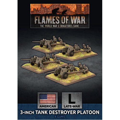 

Фигурки Flames Of War: 3 Inch Towed Tank Destroyer Platoon (X4)
