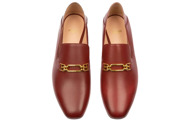 Женская повседневная обувь женская красная Bally — фото 3