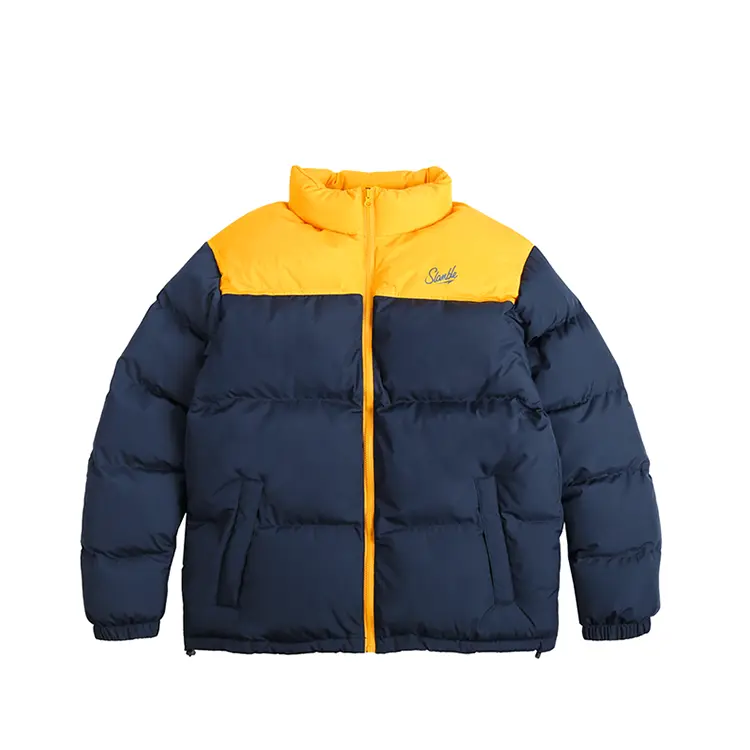 

Slamble Пуховик Unisex, Navy Blue & Yellow