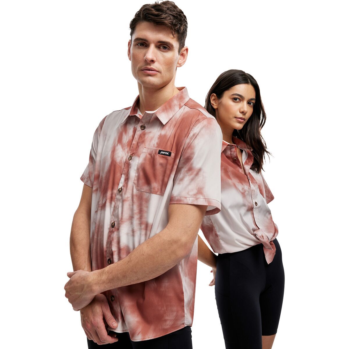 

Короткий рукав рубашка Coast Parmi Lifewear, цвет camp tie dye