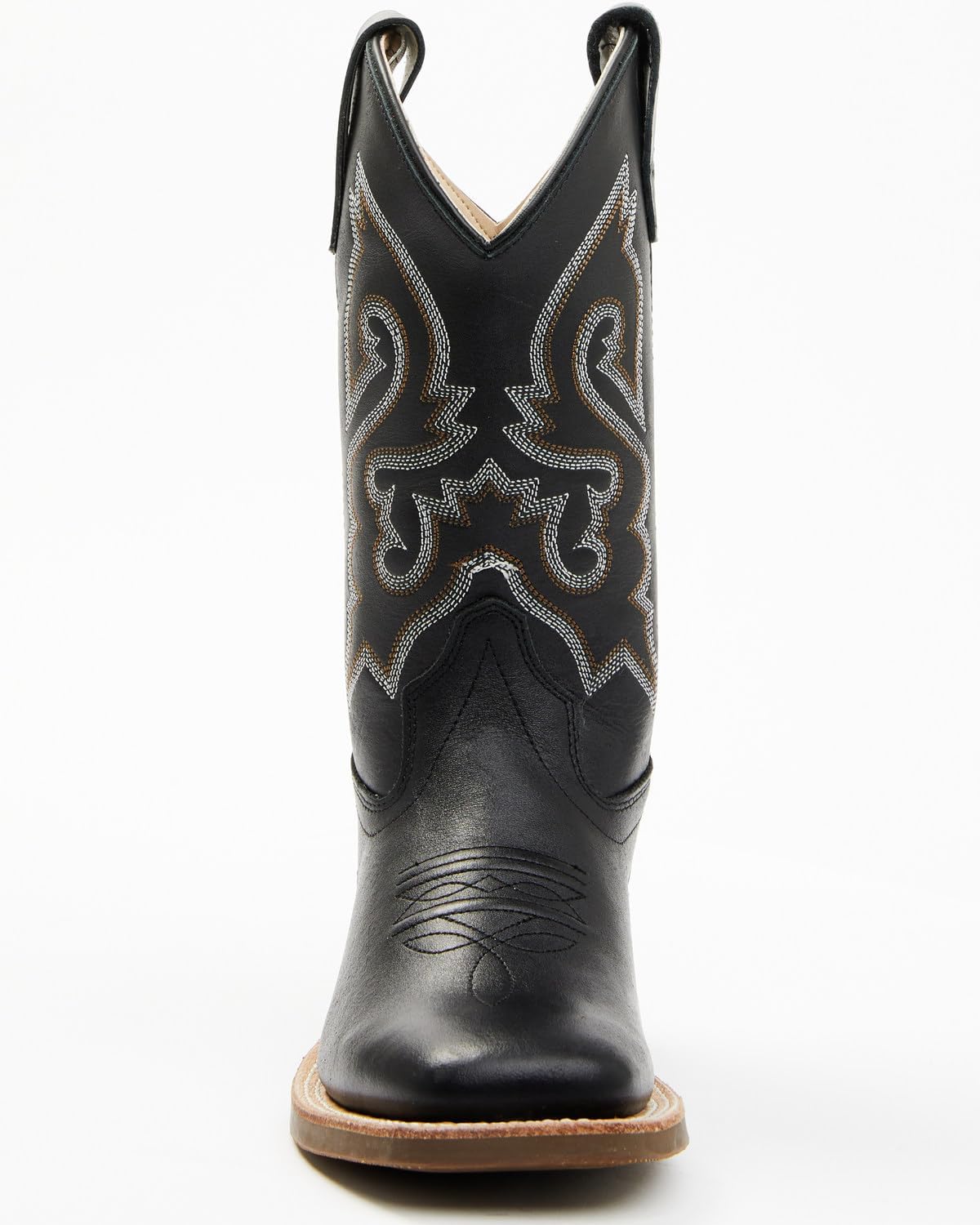 Детские ковбойские сапоги Cody James Boys' Little Westley с широким квадратным носком - Bcbsp23p7, черный — фото 4