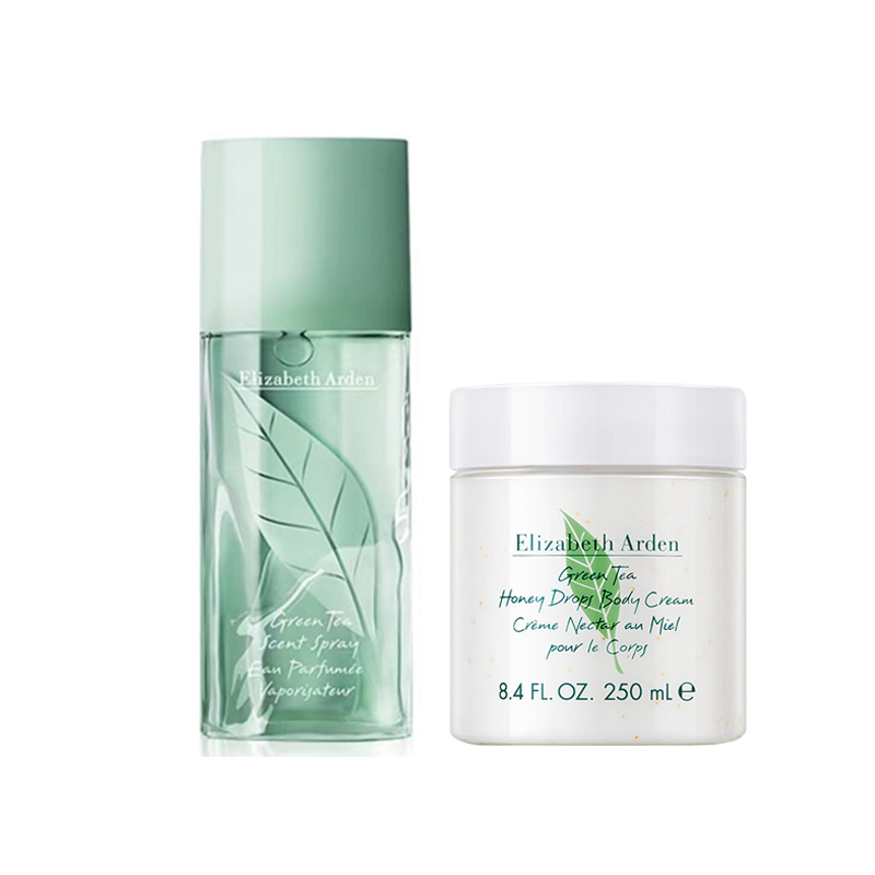 Набор косметики Elizabeth Arden Green Tea: туалетная вода Scent Spray, 30 мл + крем для тела Honey Drops Body Cream, 250 мл — фото 4