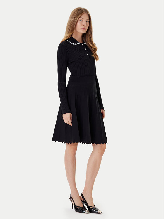 

Вязаное платье regular fit Nisida 105422 A2PT Pinko, черный
