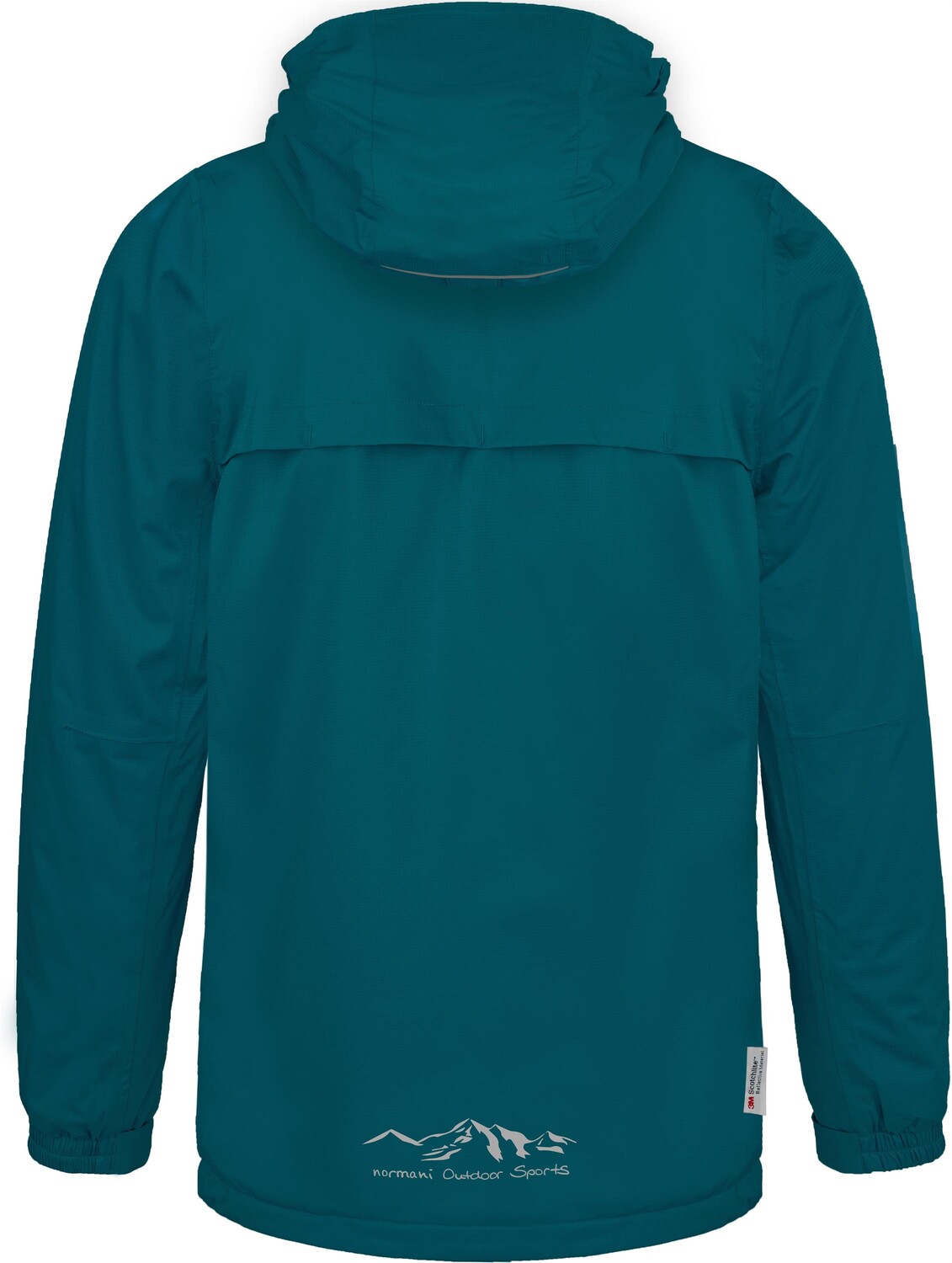 Дождевик Normani Outdoor Sports Kinder mit Fleecefutter Taunton, темно синий — фото 3