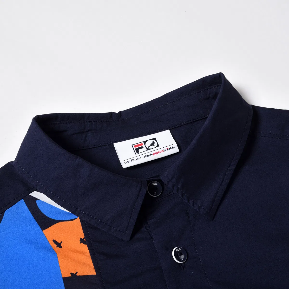 Рубашка FILA KIDS x Staple Legend Blue для подростков — фото 3