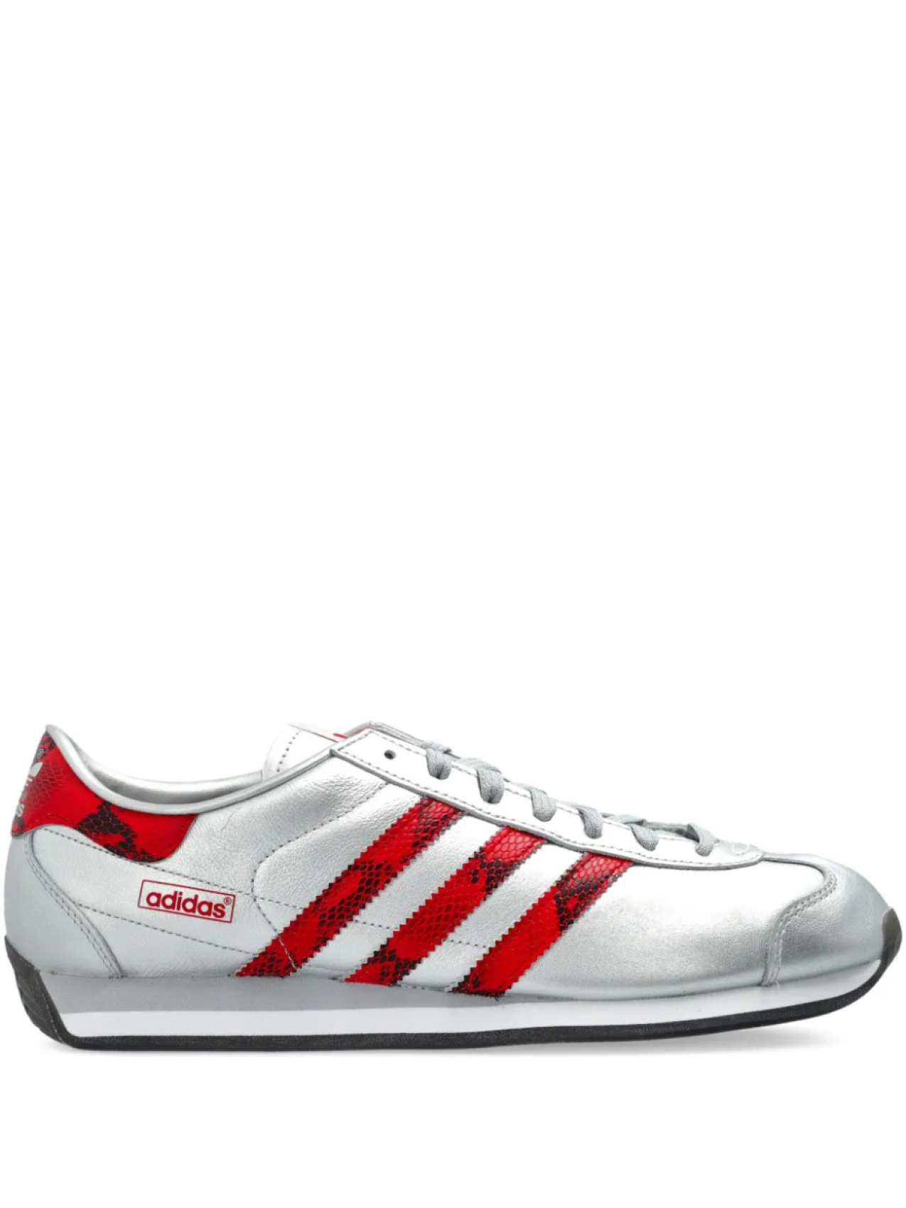 Adidas кроссовки с эффектом металлик, серебряный