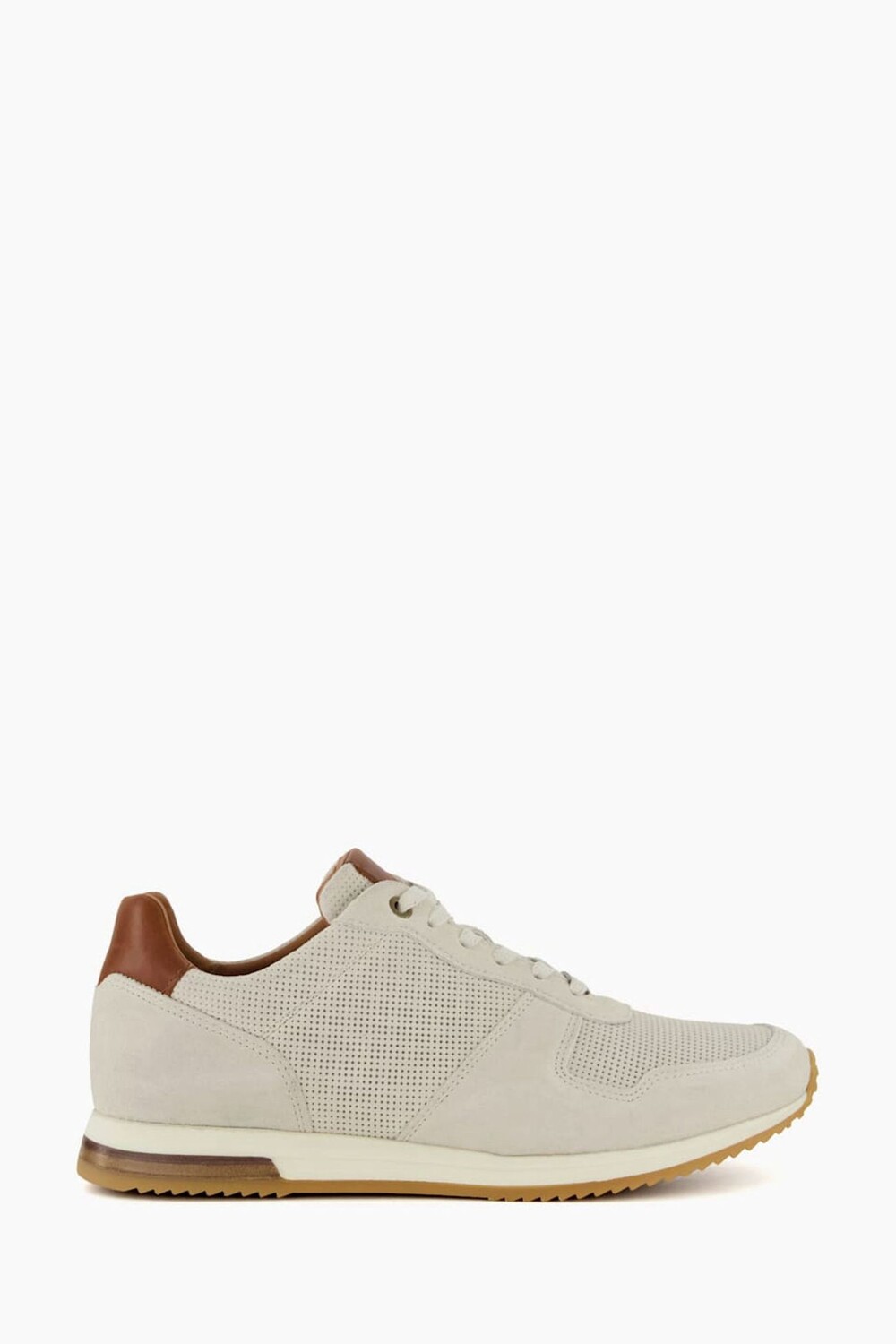 

Перфорированные кроссовки Trilogy Runner Dune London, белый