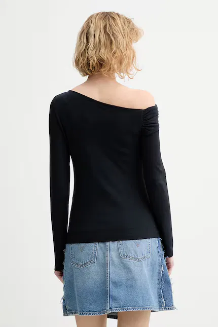 Лонгслив с открытыми плечами Off Shoulder LS Levi's, синий — фото 3
