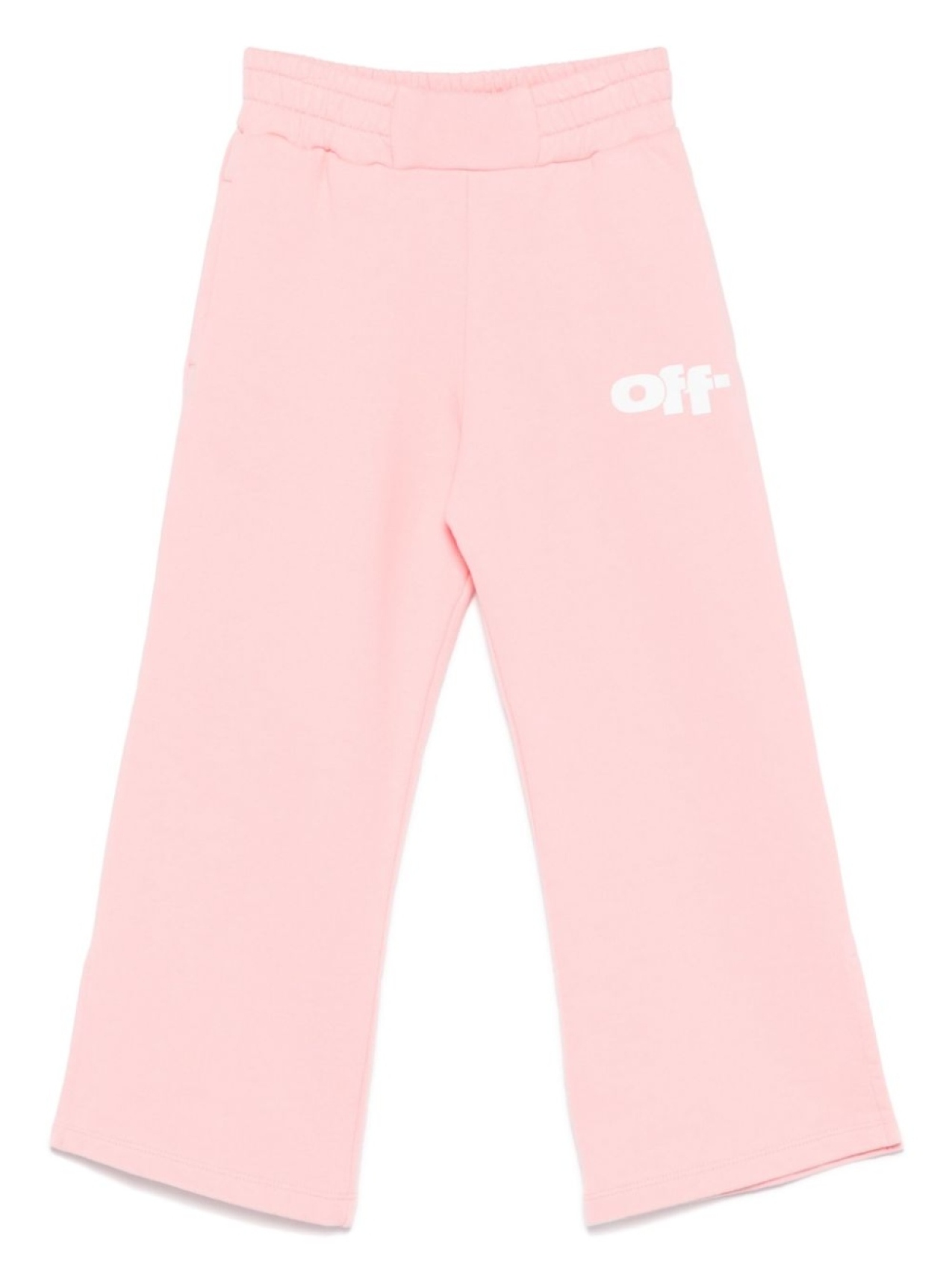 

Спортивные брюки Off-White Kids Type Graphic, розовый