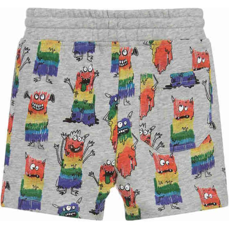 

Детские шорты светло-серые Stella McCartney, светло-серый