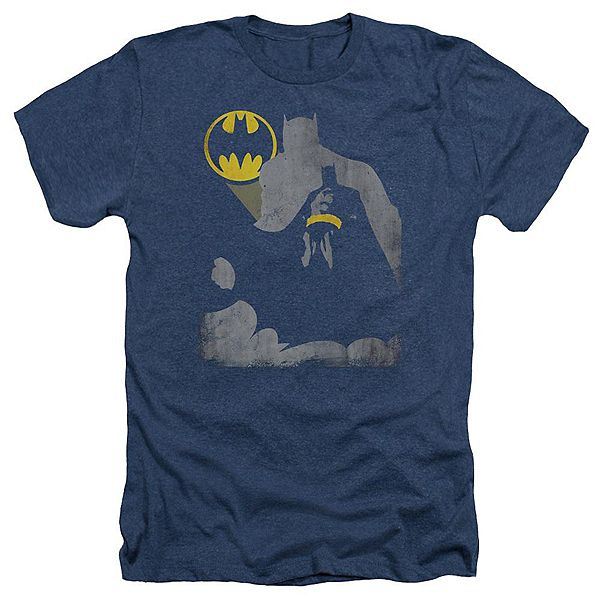 

Футболка Batman bat knockout adult heather Licensed Character