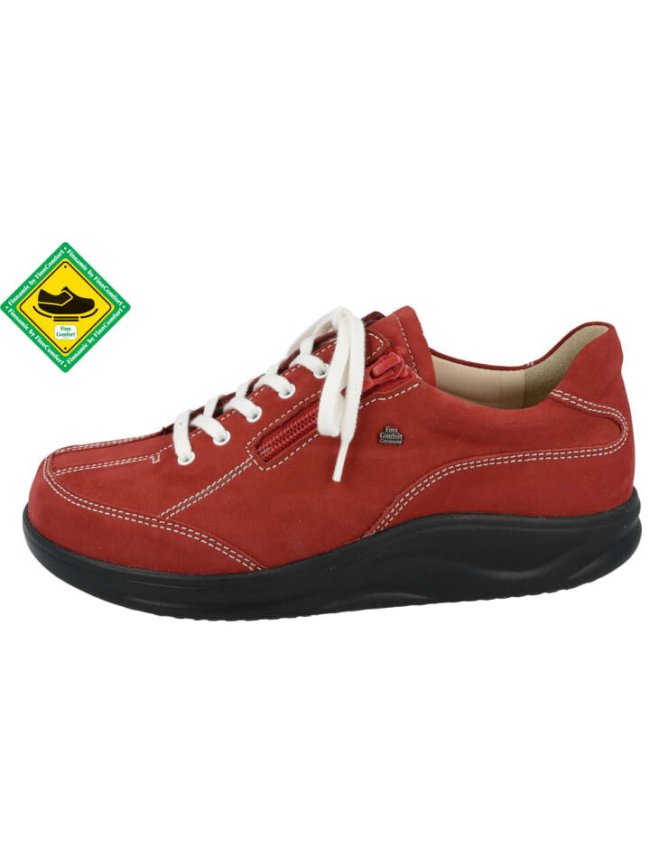 Элегантные туфли на шнуровке Finn Comfort, цвет chili