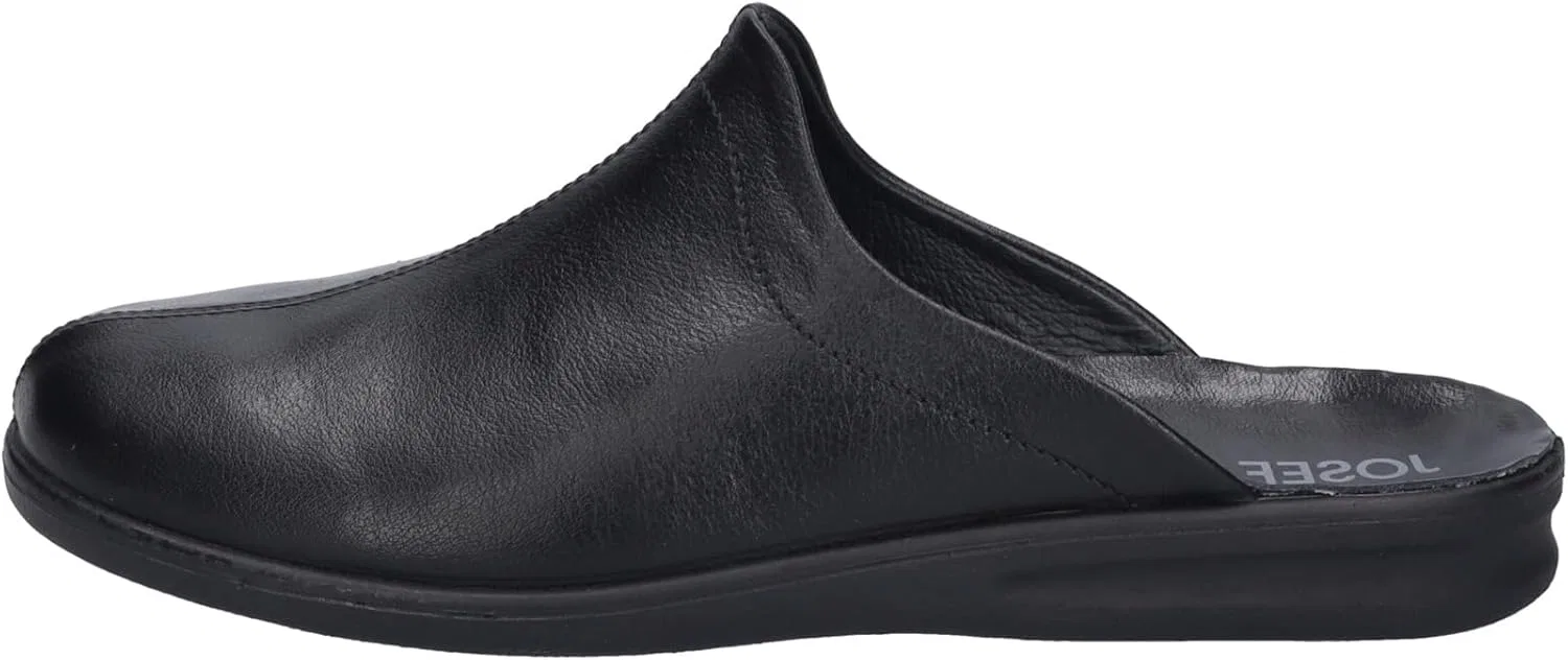 Мужские домашние тапочки Josef Seibel Belfort 450, ширина G (стандартная), Black — фото 2