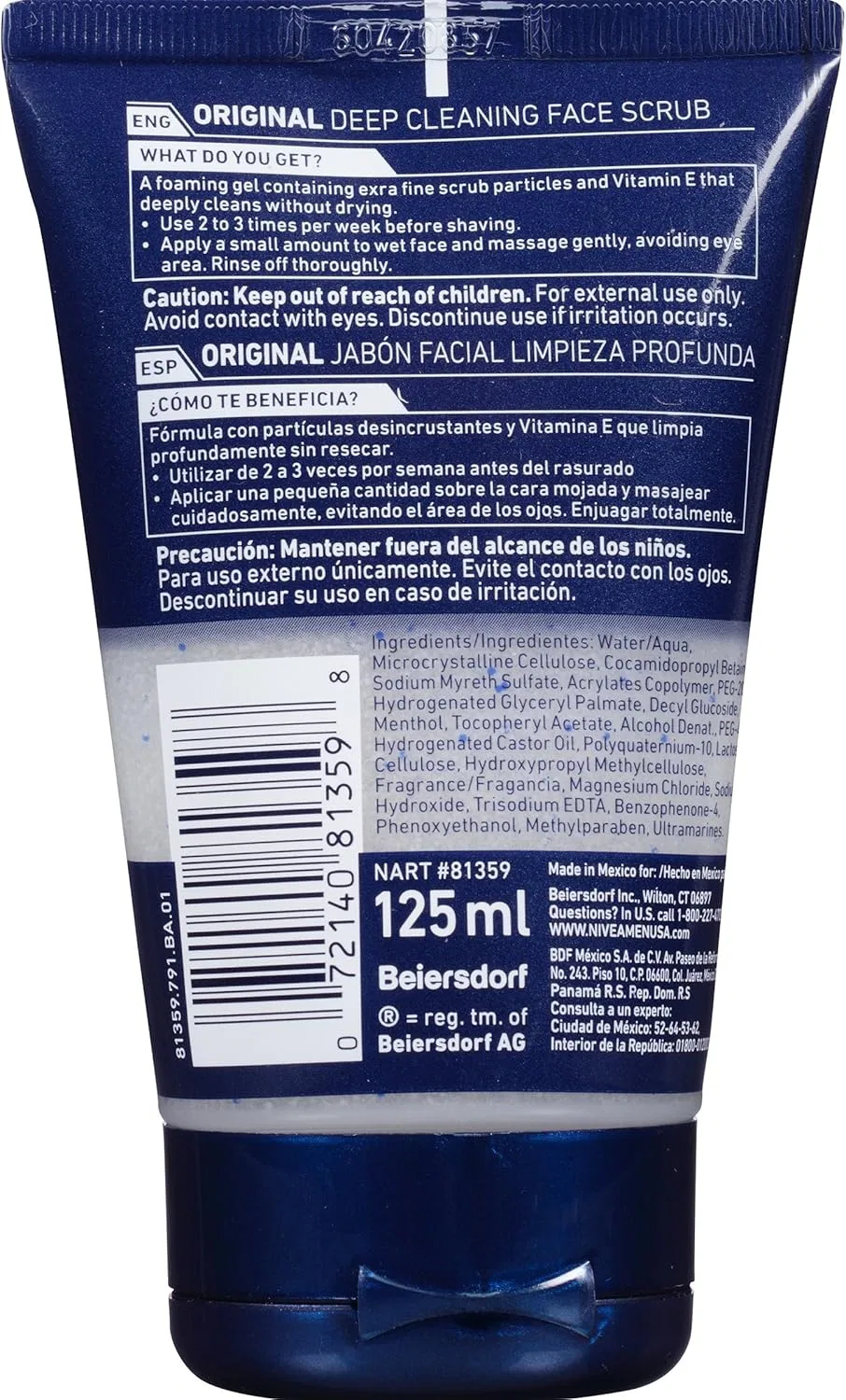 Скраб для лица Nivea Energy 125 г — фото 2
