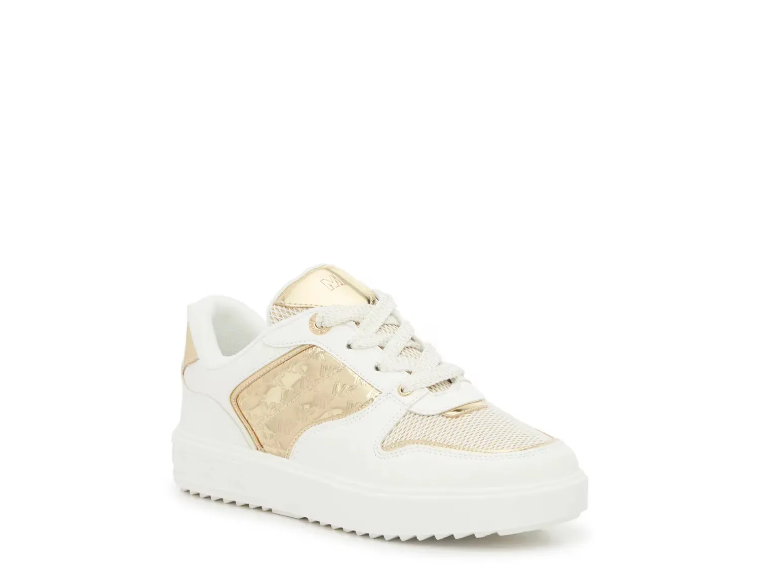 

Кроссовки Emmet Rumi - женские Michael Michael Kors, White/Gold Metallic