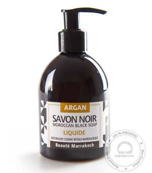 

жидкое черное мыло beaute marrakech с аргановым маслом 250 мл натуральное