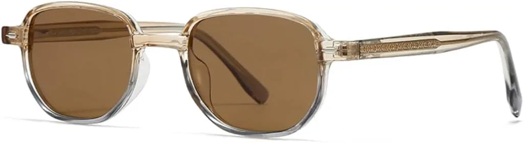 

Солнцезащитные очки Retro Rivets для женщин, роскошные модные солнцезащитные очки UV400 для мужчин, зеленые солнцезащитные очки SZVVBKK, Champagne Grey Tea