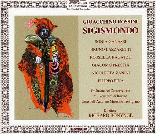 

CD диск Rossini: Sigismondo