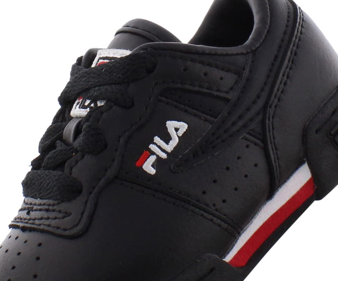 Детские кроссовки Fila Original Fitness для мальчиков, размер, белый/черный/красный — фото 3