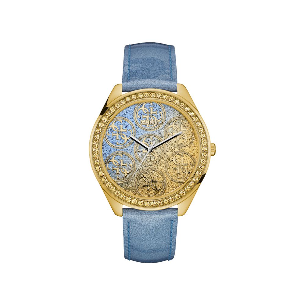 

Синие полиэтиленовые часы GUESS