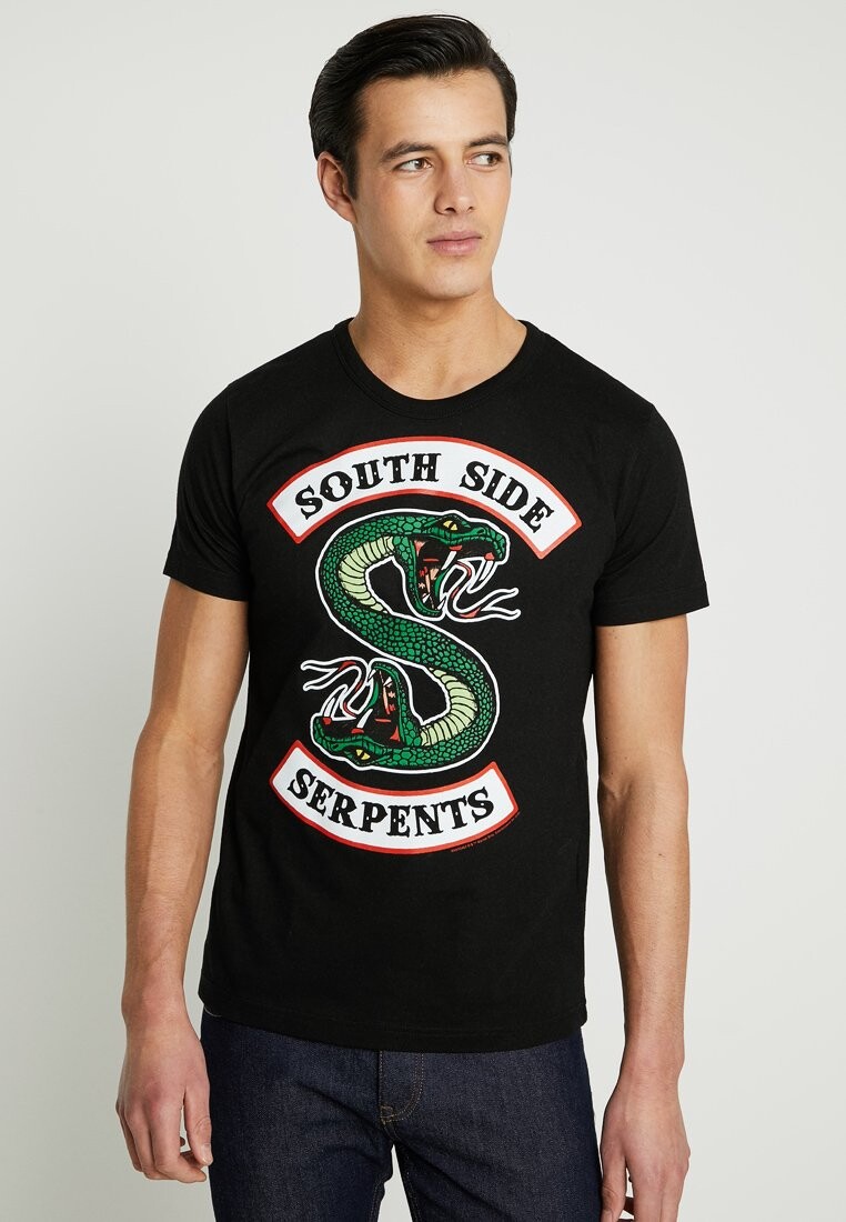 

Футболка с принтом RIVERDALE SOUTH SIDE SERPENTS LOGOSHIRT, черный