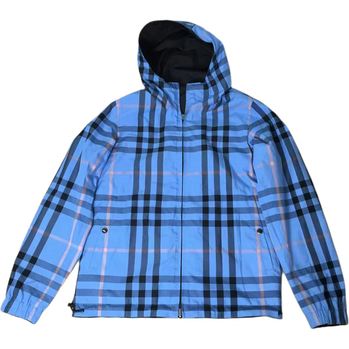 Куртка мужская Burberry черный hooded moderate reversible, черный — фото 3