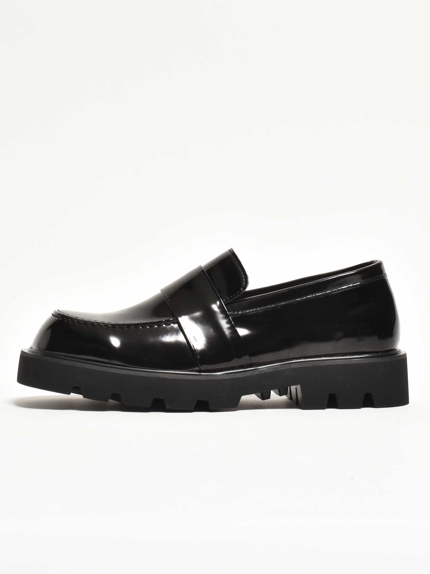 Лоферы на платформе SVEC, Black