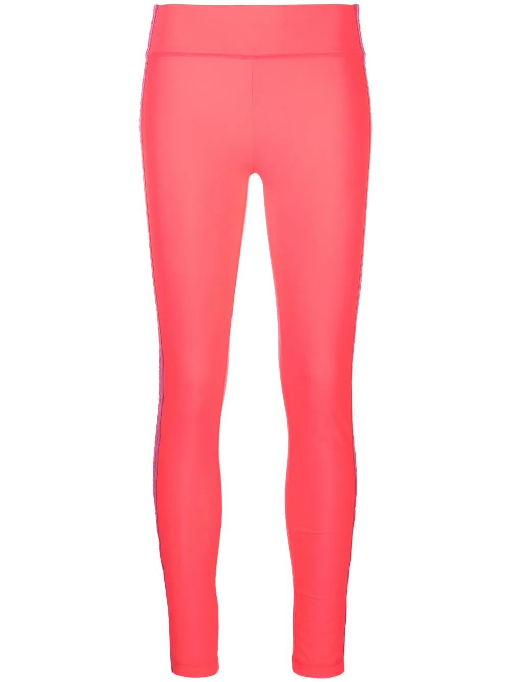 

Укороченные леггинсы с логотипом Versace Jeans Couture, розовый