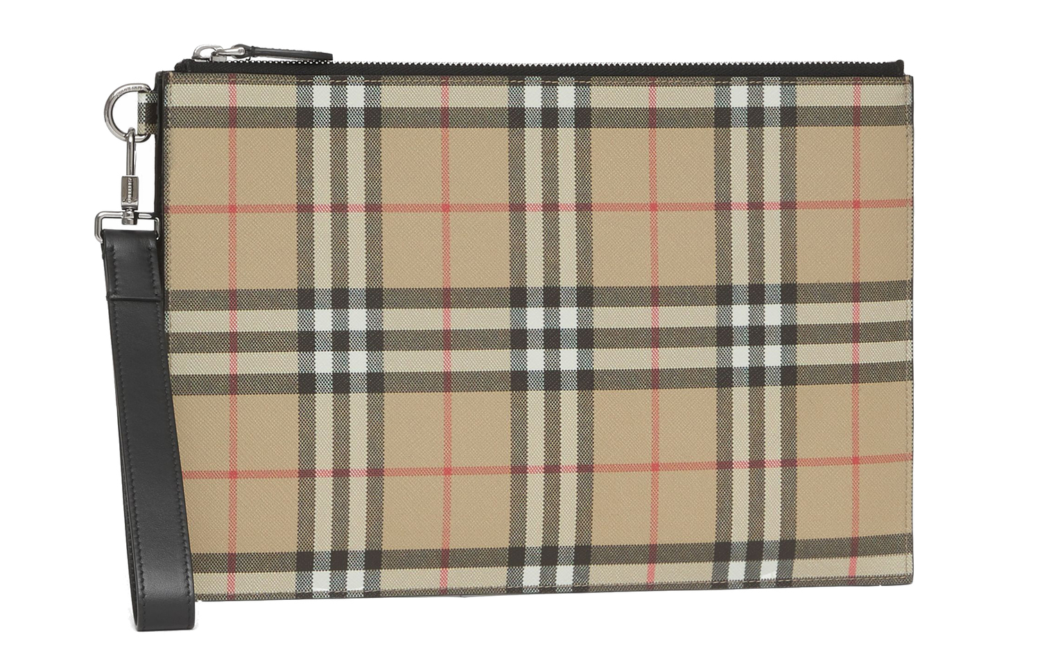 Burberry Винтажная экологичная холщовая сумка клатч — фото 3