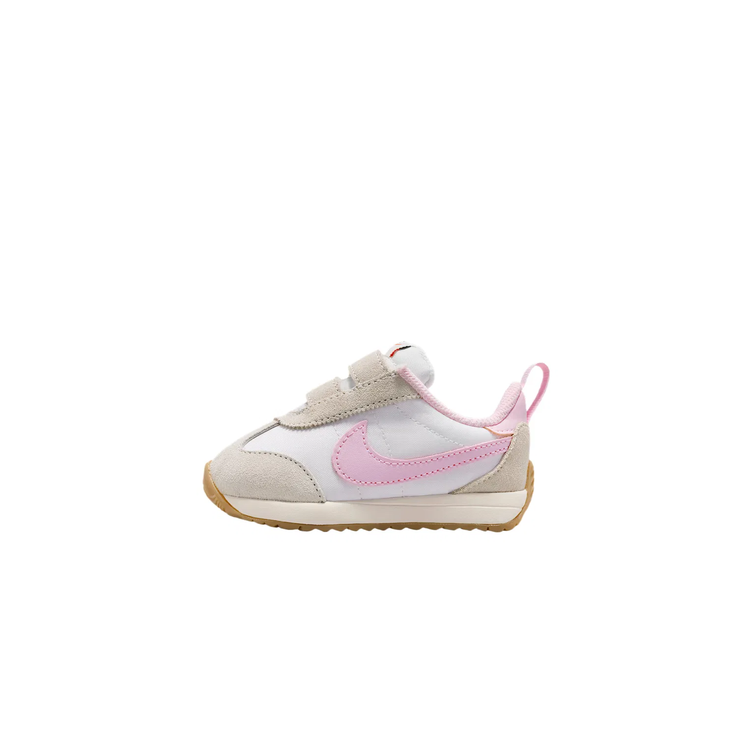 Кроссовки Pacific Low top для малышей и детей Nike, Sail White/Rubber Light Brown/Safety Orange/Foam Pink