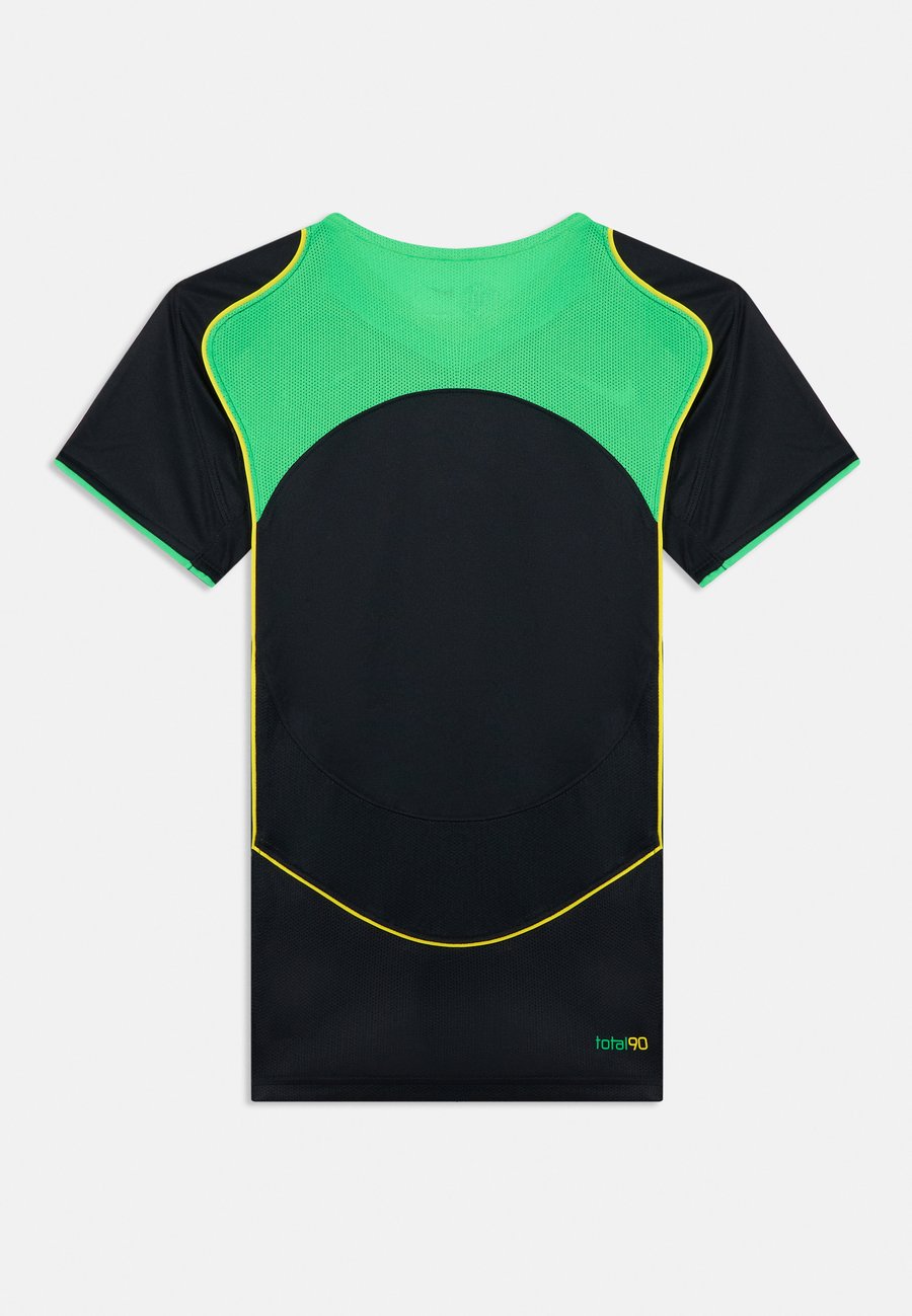 Футболка Nike Sportswear ENERGY UNISEX, Black/Green Spark/Yellow/Black — фото 2
