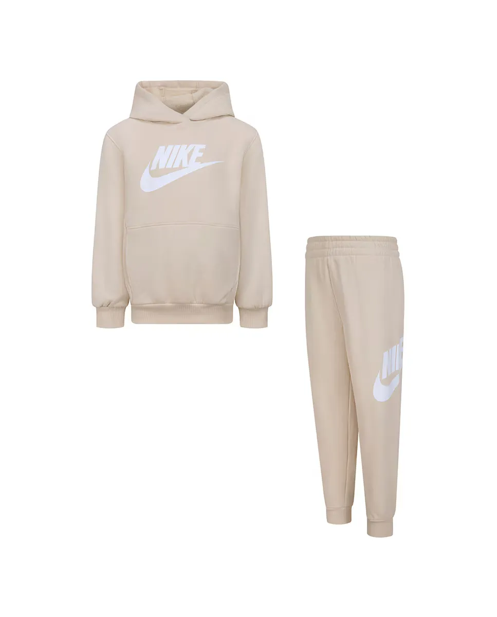 

Флисовый комплект Club для мальчиков Nike, коричневый