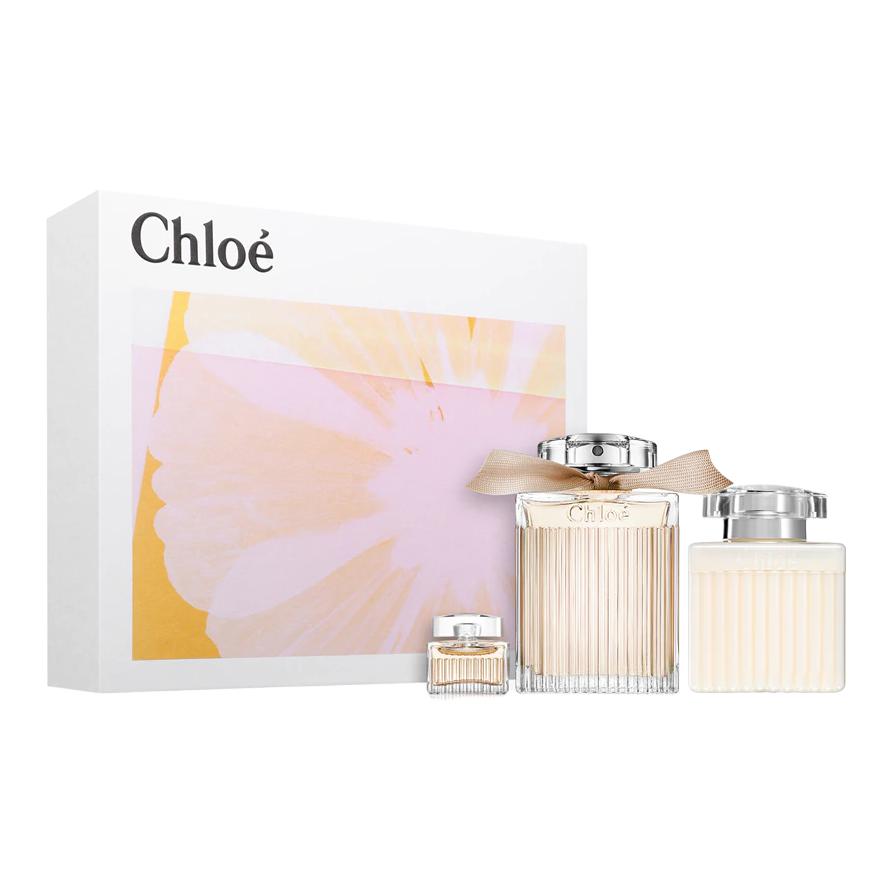 Chloé Набор духов Chloe Body Eau De Parfum EDP личи маленькая голубая орхидея 100мл+100мл+5мл/100мл+100мл+10мл — фото 4