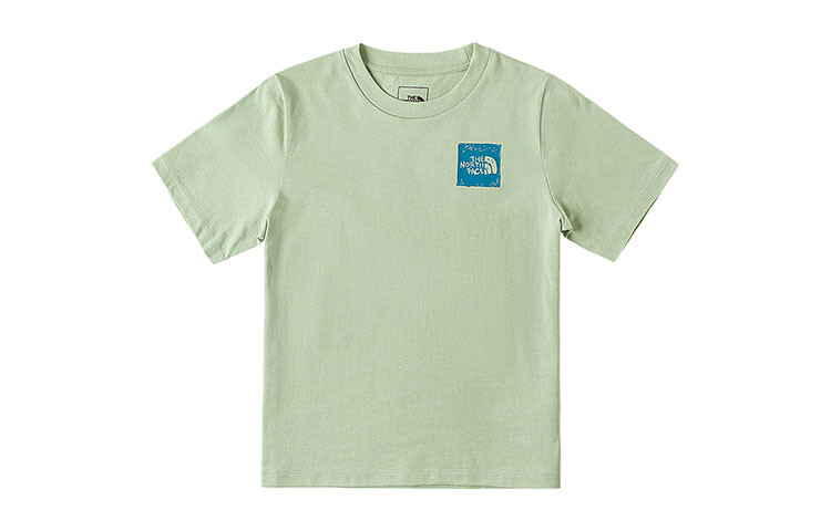 

Детская футболка The North Face, зеленый