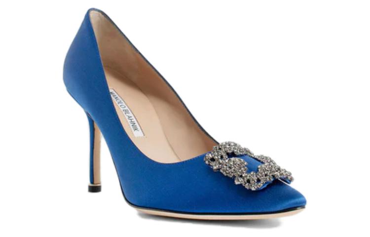 105-миллиметровые накладные туфли MANOLO BLAHNIK — фото 4