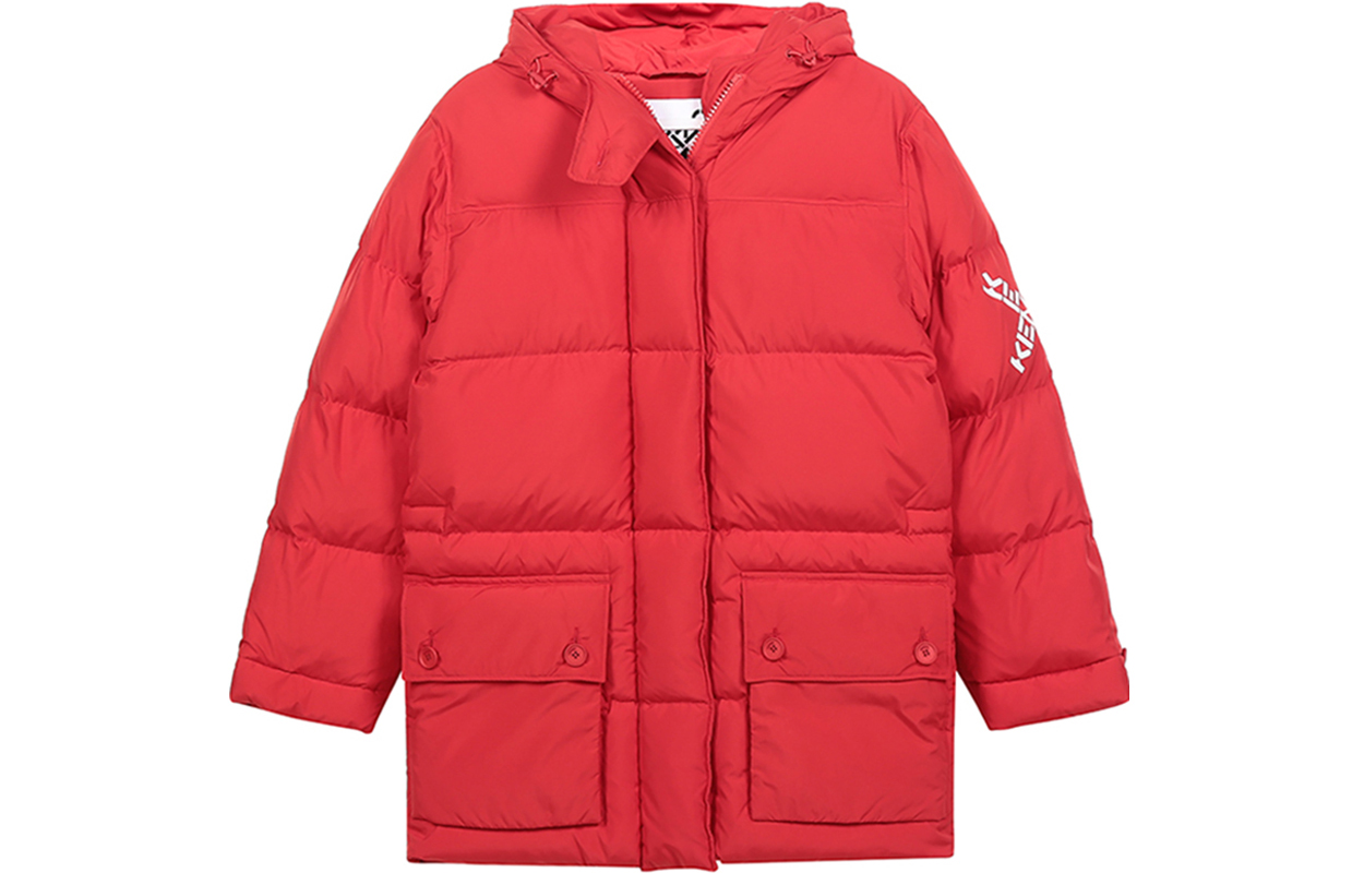 

Пуховик женский China Red KENZO