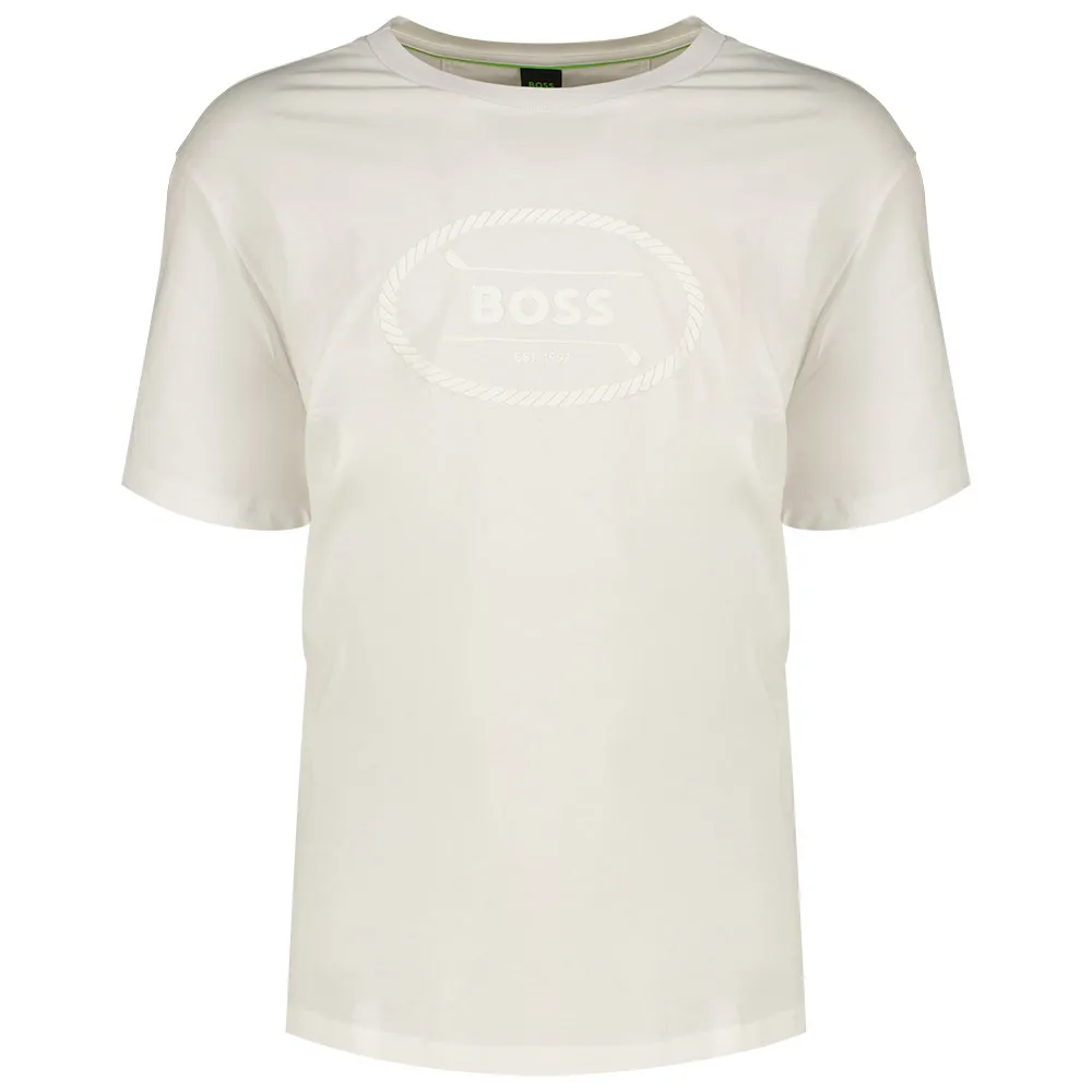 

Футболка с коротким рукавом BOSS 10269604, белый