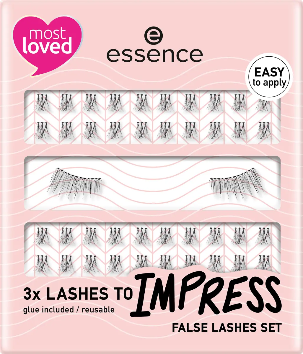

Набор накладных ресниц Lashes To Impress 01 Hey Pretty Lashes! 1 штука essence