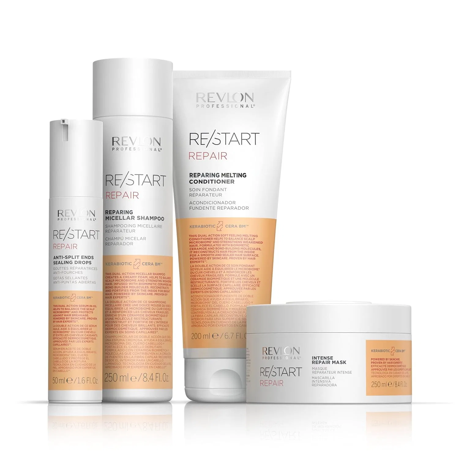 Интенсивная восстанавливающая маска RE/START Repair 500 мл для поврежденных волос Revlon Professional — фото 2